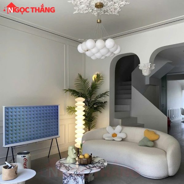 Đèn Cây Đứng Phòng Khách Cao 150cm Đèn Sàn Trang Trí Phòng Ngủ 220V DD25 Ngọc Thắng - Hình ảnh 5