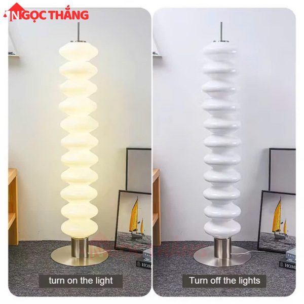 Đèn Cây Đứng Phòng Khách Cao 150cm Đèn Sàn Trang Trí Phòng Ngủ 220V DD25 Ngọc Thắng - Hình ảnh 7