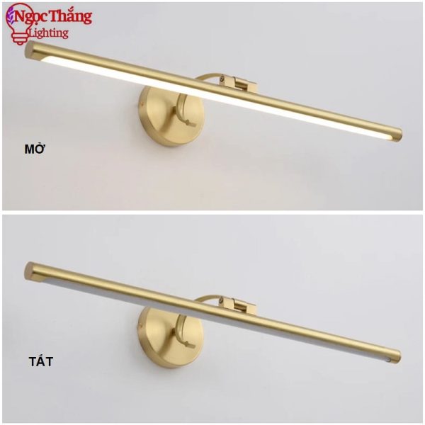 Đèn Rọi Tranh Rọi Gương 70cm Bảo Hành 24 Tháng Trang Trí Trong Nhà Led 3 Màu 15W RT5691 Ngọc Thắng - Hình ảnh 9