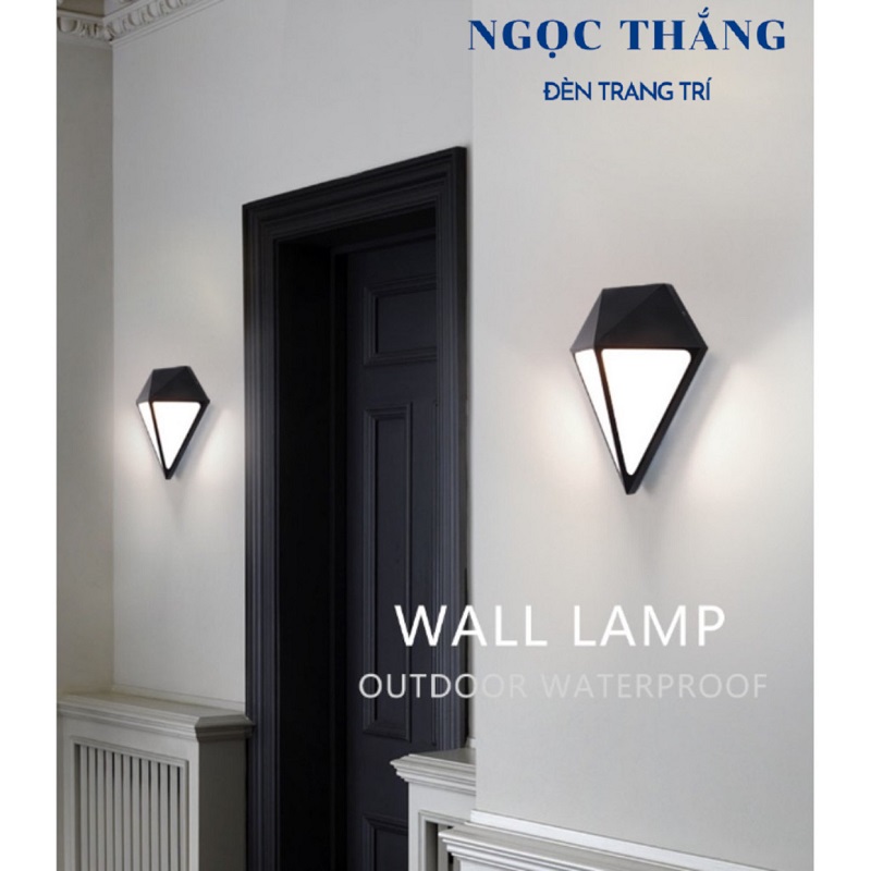 Đèn Led treo tường gắn tường trang trí trong nhà ngoài trời Led 12W 220V VNT671 Ngọc Thắng - Image 9