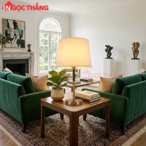 Đèn để bàn học làm việc phòng ngủ phòng khách ĐB6074 Ngọc Thắng (Tặng kèm một bóng Led Bulb 9W) - Ảnh 6