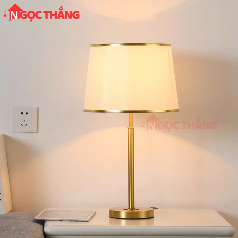 Đèn để bàn học làm việc phòng ngủ ĐB6078 Ngọc Thắng (Tặng kèm một bóng Led Bulb 9W ánh sáng vàng)