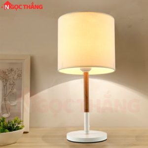 Đèn bàn Ø28cm x H40cm trang trí phòng ngủ DB597 Ngọc Thắng (Tặng bóng Led 4W ánh sáng vàng) - Ảnh 10