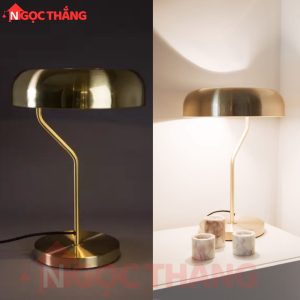 Alternative view of Đèn bàn phòng ngủ Cao 42cm trang trí bàn làm việc phòng khách DB0521 Ngọc Thắng (Kèm bóng 8W Vàng)