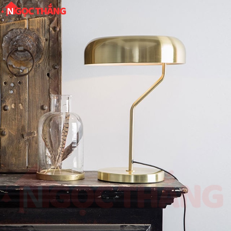 Đèn bàn phòng ngủ Cao 42cm trang trí bàn làm việc phòng khách DB0521 Ngọc Thắng (Kèm bóng 8W Vàng) - Ảnh 4