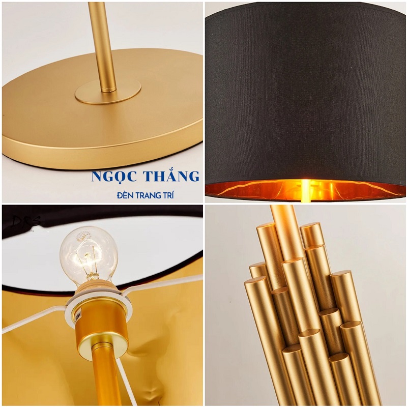 Đèn Cây Đứng Đèn Sàn Trang Trí Phòng Khách Phòng Ngủ Đọc Sách DC725 Ngọc Thắng Kèm Bóng 12W - Hình ảnh 10