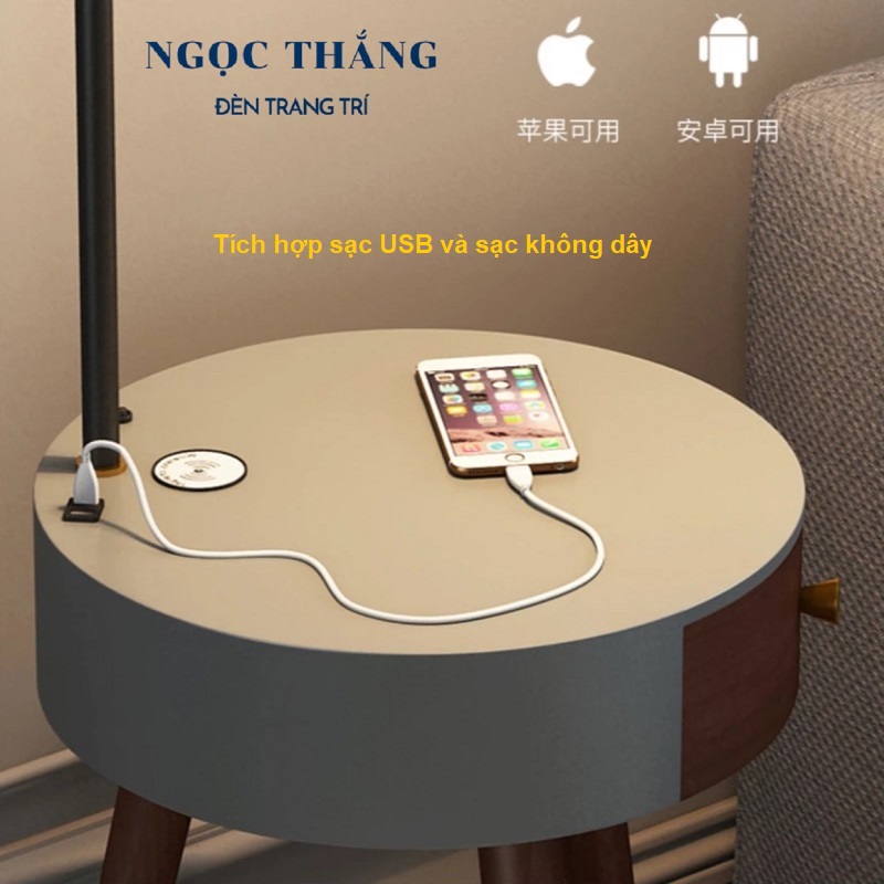 Đèn Cây Đứng Đọc Sách Trang Trí Phòng Khách Phòng Ngủ DC728 Ngọc Thắng (Tặng kèm một bóng Led Bulb 12W ánh sáng vàng) - Image 6