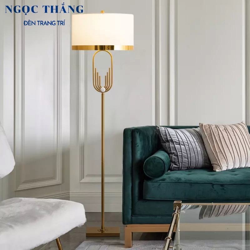 Đèn Cây Đọc Sách Đèn Sàn Trang Trí Phòng Khách Phòng Ngủ ĐB-6115C Ngọc Thắng Kèm Bóng Led 12W - Image 15