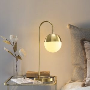 Đèn bàn phòng ngủ làm việc cao cấp DB600 Ngọc Thắng (Tặng kèm một bóng Led 12W 3 chế độ màu)