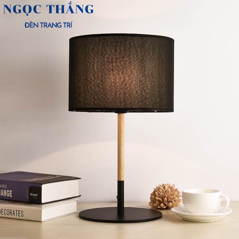 Đèn bàn Ø28cm x H40cm trang trí phòng ngủ DB597 Ngọc Thắng (Tặng bóng Led 4W ánh sáng vàng) - Image 13