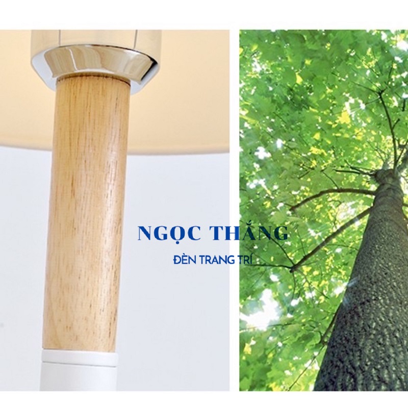 Đèn bàn Ø28cm x H40cm trang trí phòng ngủ DB597 Ngọc Thắng (Tặng bóng Led 4W ánh sáng vàng) - Image 11