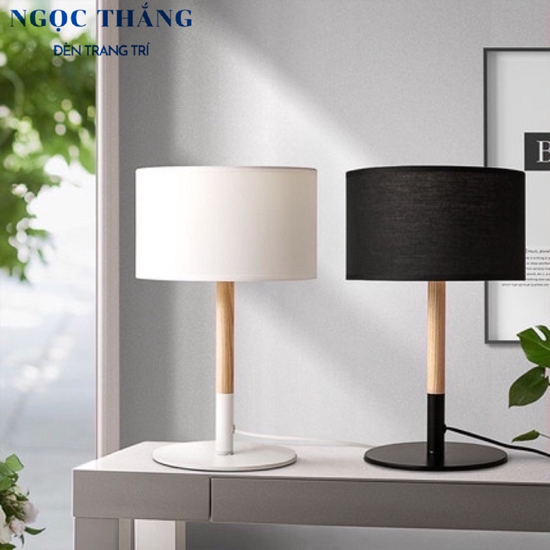 Đèn bàn Ø28cm x H40cm trang trí phòng ngủ DB597 Ngọc Thắng (Tặng bóng Led 4W ánh sáng vàng) - Image 4
