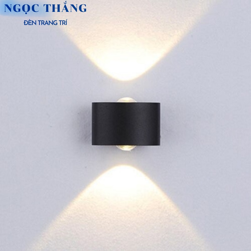 Đèn Led 8 Tia treo tường trang trí trong nhà ngoài trời Led 8W 220V VNT624 Ngọc Thắng - Image 6