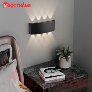 Đèn Led 8 Tia treo tường trang trí trong nhà ngoài trời Led 8W 220V VNT624 Ngọc Thắng - Ảnh 4