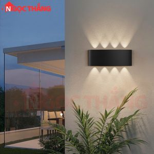 Đèn Led 8 Tia treo tường trang trí trong nhà ngoài trời Led 8W 220V VNT624 Ngọc Thắng - Ảnh 5