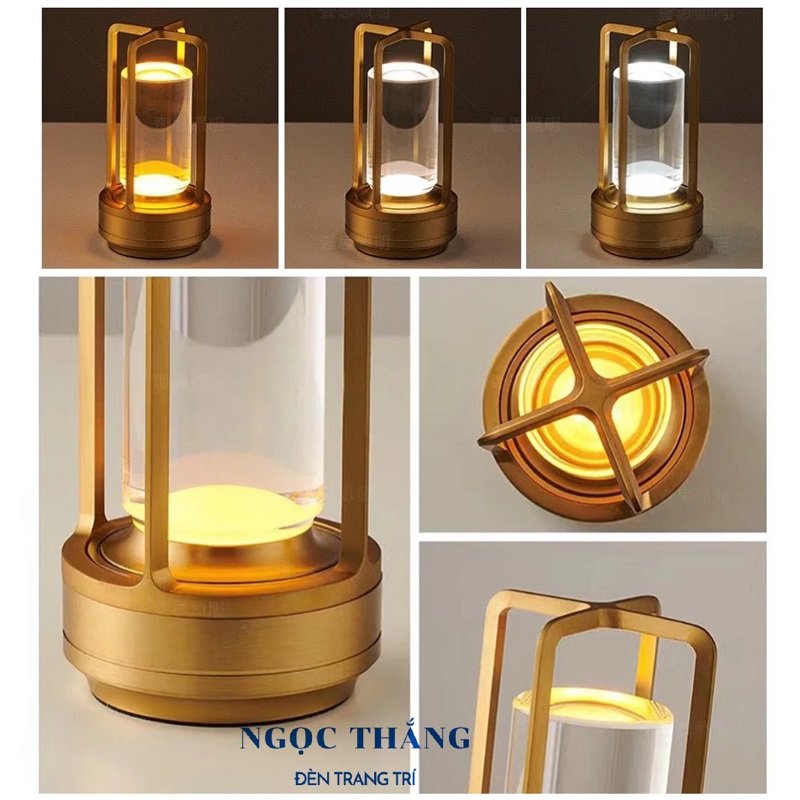 Đèn Led cảm ứng để bàn trang trí phòng ngủ bàn ăn cao cấp Led 3 chế độ màu DB03 Ngọc Thắng - Image 7