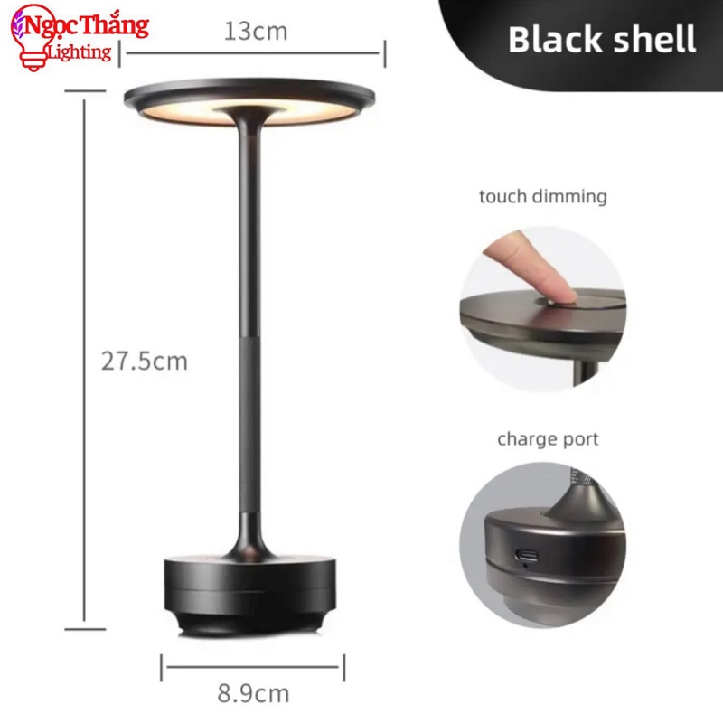 Đèn Led cảm ứng để bàn trang trí phòng ngủ bàn ăn cao cấp Led 3 chế độ màu DB04 Ngọc Thắng - Image 21