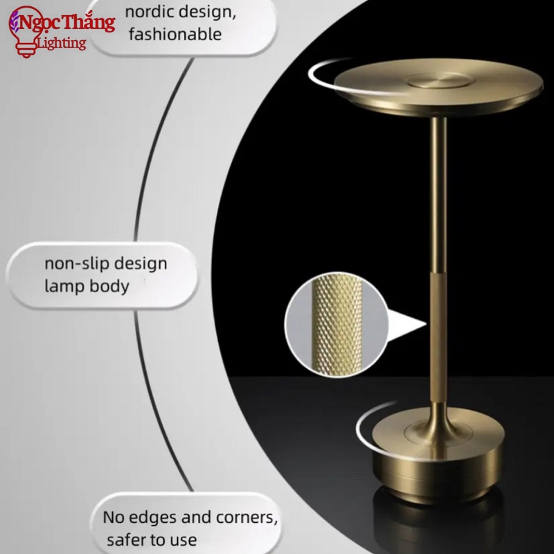 Đèn Led cảm ứng để bàn trang trí phòng ngủ bàn ăn cao cấp Led 3 chế độ màu DB04 Ngọc Thắng - Image 18