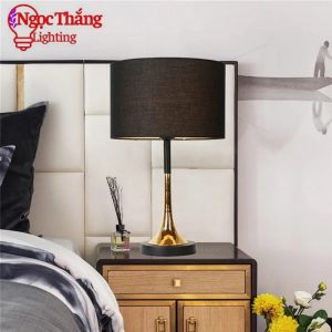 Đèn bàn phòng ngủ trang trí bàn làm việc cao cấp DB588 Ngọc Thắng (Kèm bóng Led 3 màu) - Ảnh 3