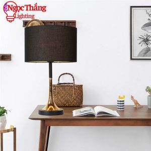 Đèn bàn phòng ngủ trang trí bàn làm việc cao cấp DB588 Ngọc Thắng (Kèm bóng Led 3 màu) - Ảnh 5