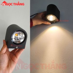 Đèn Led treo tường hắt tường trang trí ngoài trời trong nhà 5W 220V VNT611 Ngọc Thắng - Ảnh 5