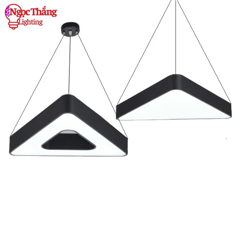 Đèn thả trần văn phòng hình lục giác hình tròn hình vuông tam giác Led trắng 220V MS01 Ngọc Thắng