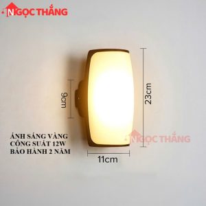 Alternative view of Đèn Led treo tường ốp tường ngoài trời cầu thang Led 12W VNT122 220V Ngọc Thắng