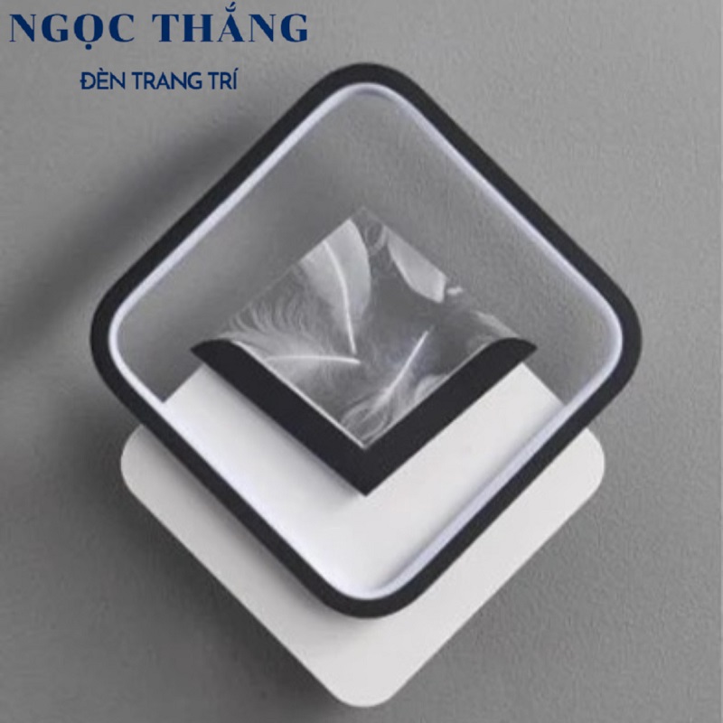 Đèn Led treo tường ốp tường trang trí phòng khách phòng ngủ cầu thang Led 12W 3 chế độ màu 220V GT426 Ngọc Thắng - Image 5
