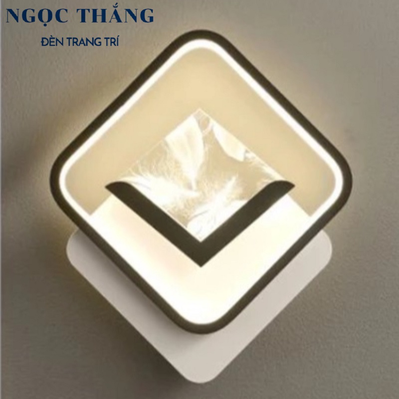 Đèn Led treo tường ốp tường trang trí phòng khách phòng ngủ cầu thang Led 12W 3 chế độ màu 220V GT426 Ngọc Thắng - Image 2