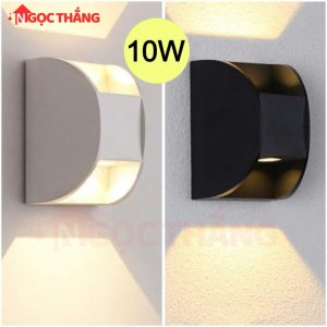 Đèn Led treo tường hắt tường trang trí trong nhà ngoài trời Led 10W 220V VNT080 Ngọc Thắng