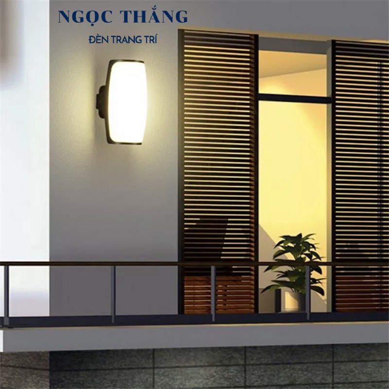 Đèn Led treo tường ốp tường trang trí trong nhà ngoài trời Led 12W 220V VNT122 Ngọc Thắng - Image 3