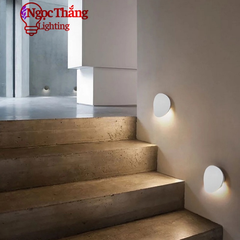 Đèn Led treo tường hắt tường ngoài trời phòng ngủ phòng khách cầu thang Led 5W 220V VNT375 Ngọc Thắng - Image 12
