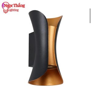 Đèn Led treo tường hắt tường trang trí ngoài trời trong nhà cầu thang ánh sáng vàng Led 6W 220V VNT617 Ngọc Thắng - Ảnh 4