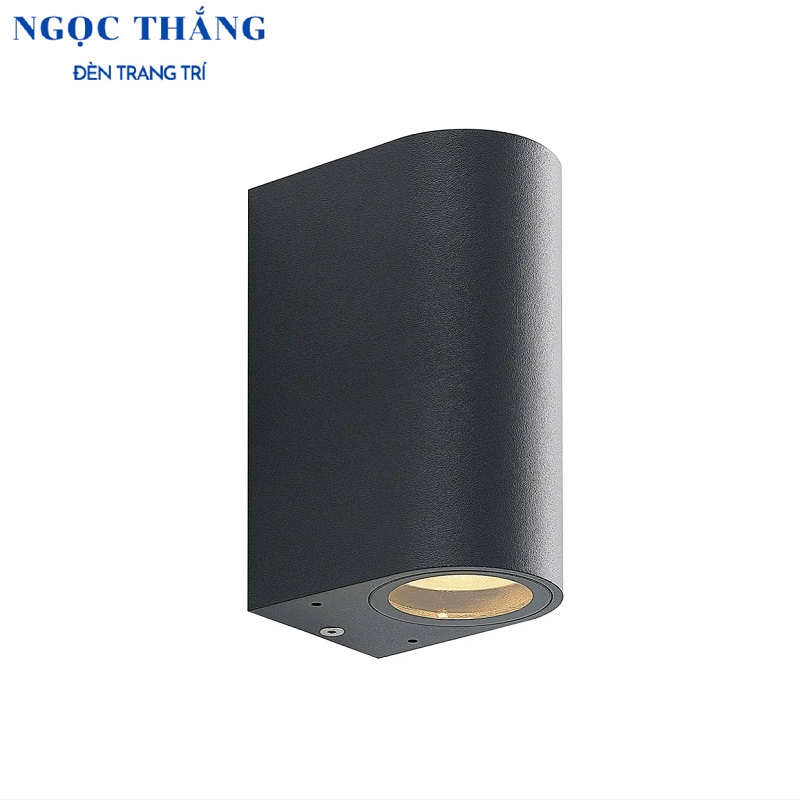 Đèn Led treo tường hắt tường trang trí ngoài trời trong nhà Led 10W 220V VNT667 màu đen Ngọc Thắng - Image 4