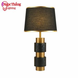 Đèn ngủ để bàn cao cấp trang trí phòng khách phòng ngủ Led 3 màu 12W 220V DB0516 Ngọc Thắng