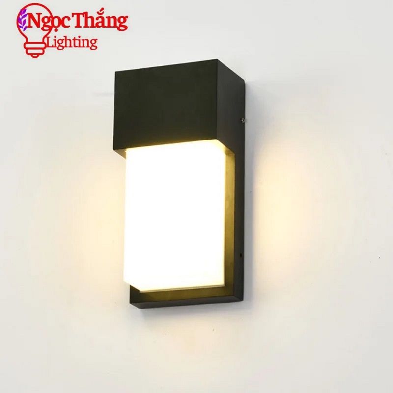 Đèn ốp tường hắt tường ngoài trời trang trí phòng ngủ phòng khách cầu thang Led 12W 220V VNT065 Ngọc Thắng - Image 5