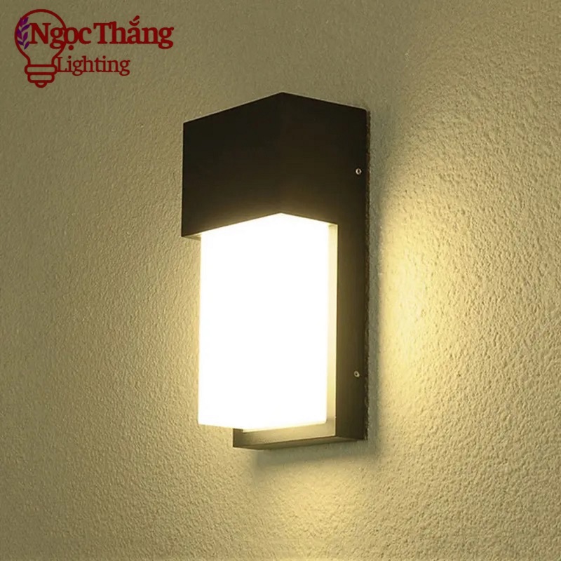 Đèn ốp tường hắt tường ngoài trời trang trí phòng ngủ phòng khách cầu thang Led 12W 220V VNT065 Ngọc Thắng - Image 12