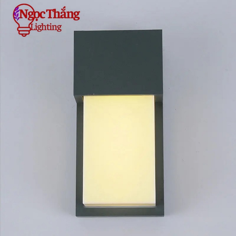 Đèn ốp tường hắt tường ngoài trời trang trí phòng ngủ phòng khách cầu thang Led 12W 220V VNT065 Ngọc Thắng - Image 11