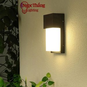 Đèn ốp tường hắt tường ngoài trời trang trí phòng ngủ phòng khách cầu thang Led 12W 220V VNT065 Ngọc Thắng