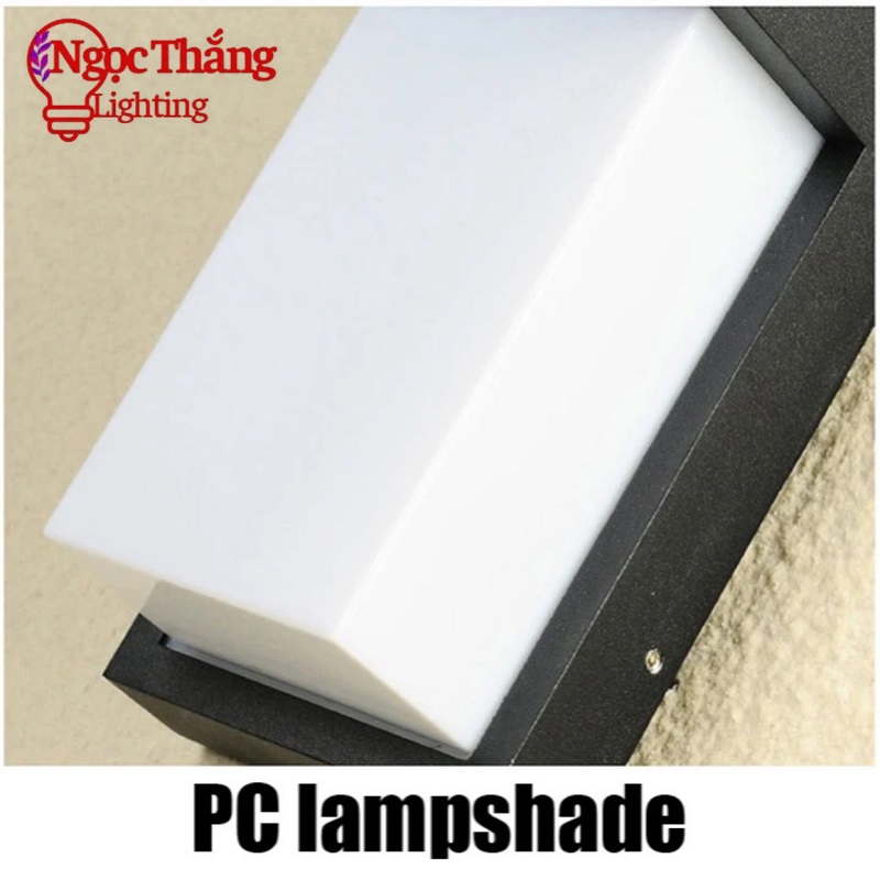 Đèn ốp tường hắt tường ngoài trời trang trí phòng ngủ phòng khách cầu thang Led 12W 220V VNT065 Ngọc Thắng - Image 2