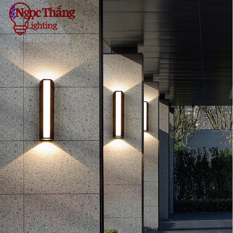 Đèn ốp tường hắt tường ngoài trời trang trí phòng ngủ phòng khách cầu thang Led 18W 220V VNT76 Ngọc Thắng - Image 3