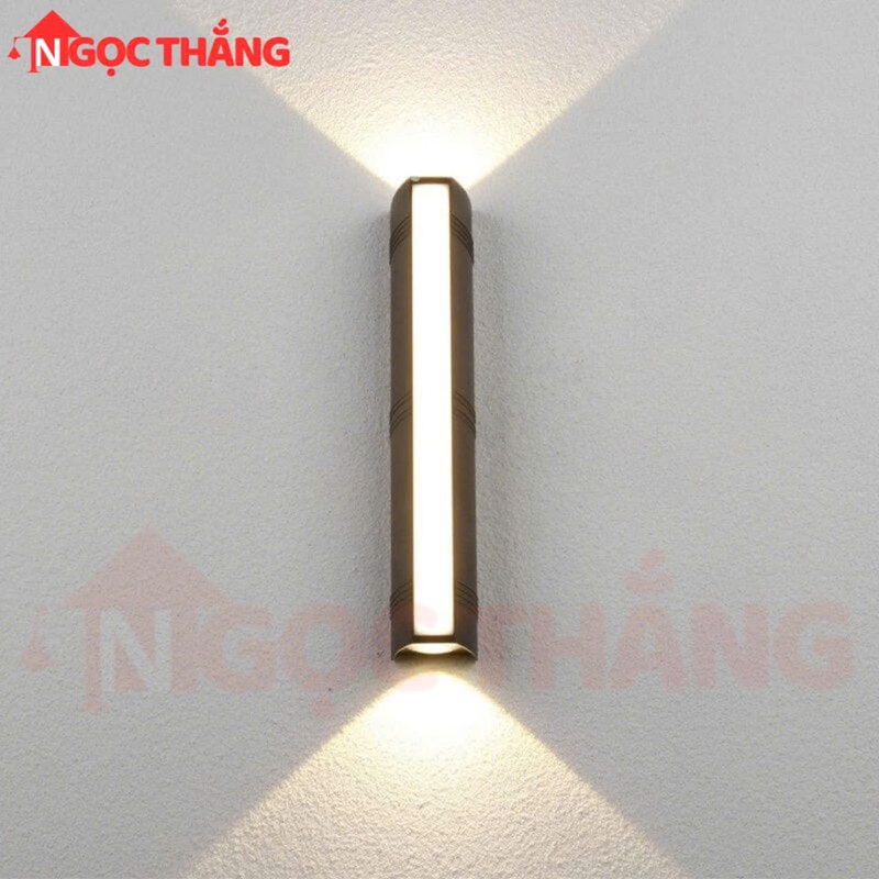 Đèn ốp tường hắt tường ngoài trời trang trí phòng ngủ phòng khách cầu thang Led 18W 220V VNT76 Ngọc Thắng