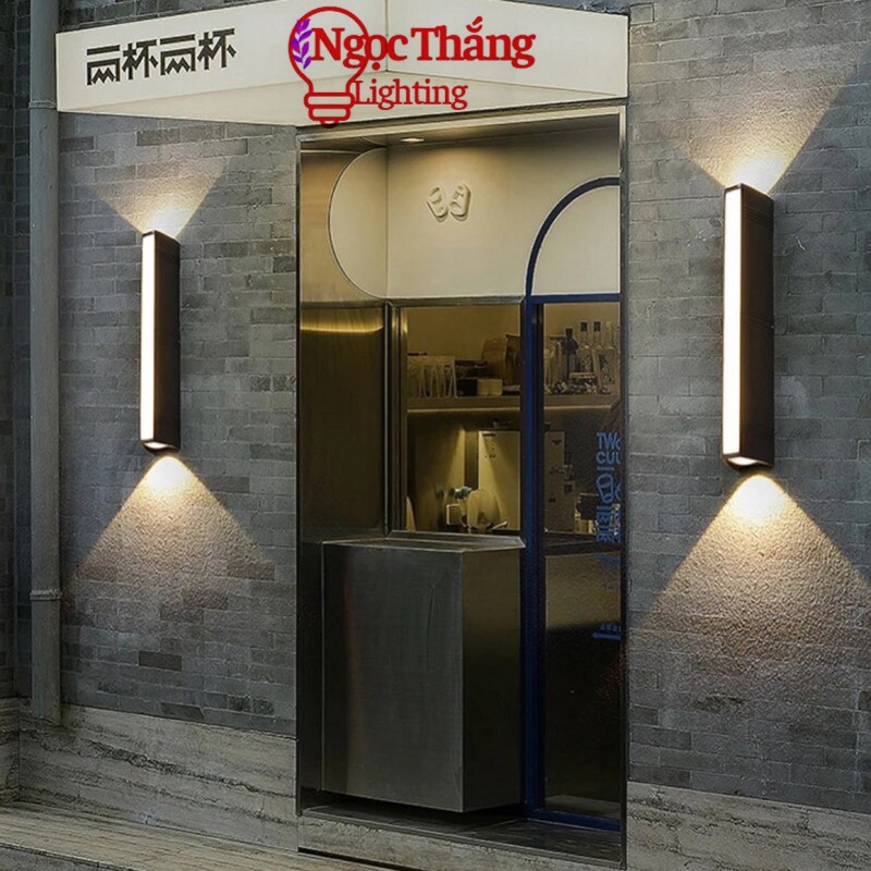 Đèn ốp tường hắt tường ngoài trời trang trí phòng ngủ phòng khách cầu thang Led 18W 220V VNT76 Ngọc Thắng - Image 6