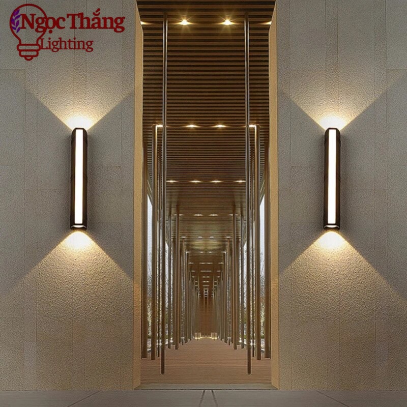 Đèn ốp tường hắt tường ngoài trời trang trí phòng ngủ phòng khách cầu thang Led 18W 220V VNT76 Ngọc Thắng - Image 5