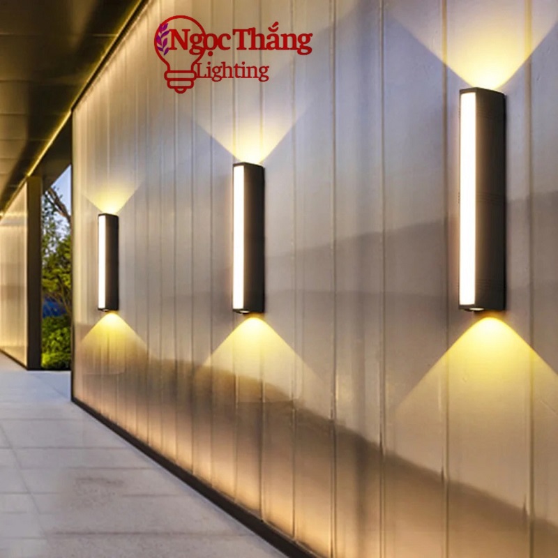 Đèn ốp tường hắt tường ngoài trời trang trí phòng ngủ phòng khách cầu thang Led 18W 220V VNT76 Ngọc Thắng - Image 4