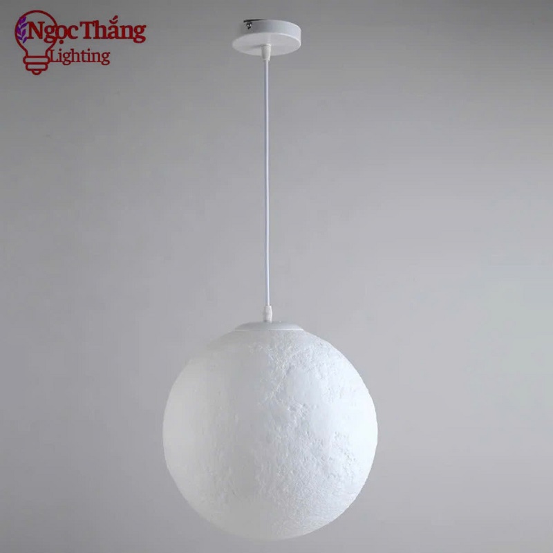 Đèn thả trần mặt trăng 20 25 30 40 trang trí phòng ngủ bàn ăn led 3 màu 220V 12W THD20 Ngọc Thắng - Image 9