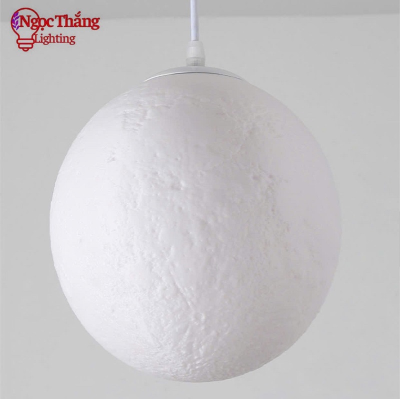 Đèn thả trần mặt trăng 20 25 30 40 trang trí phòng ngủ bàn ăn led 3 màu 220V 12W THD20 Ngọc Thắng - Image 8