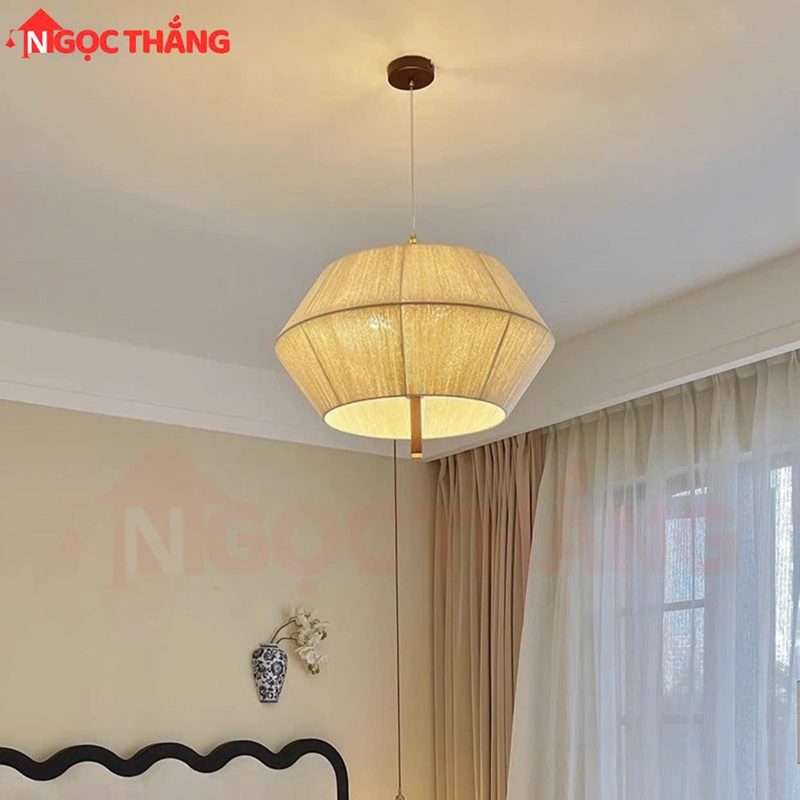 Đèn thả Vintage 45cm trang trí bàn ăn phòng ngủ phòng khách quán cafe THD57 Ngọc Thắng - Hình ảnh 2