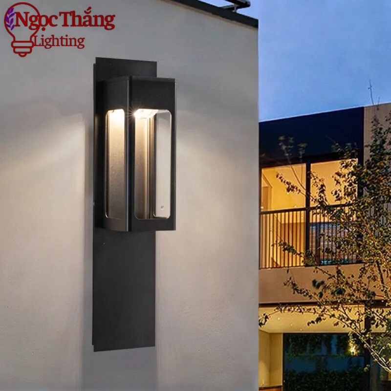 Đèn ốp tường gắn tường cao 50cm treo tường ngoài trời trang trí trong nhà Led 12W 220V VNT108 Ngọc Thắng - Hình ảnh 10