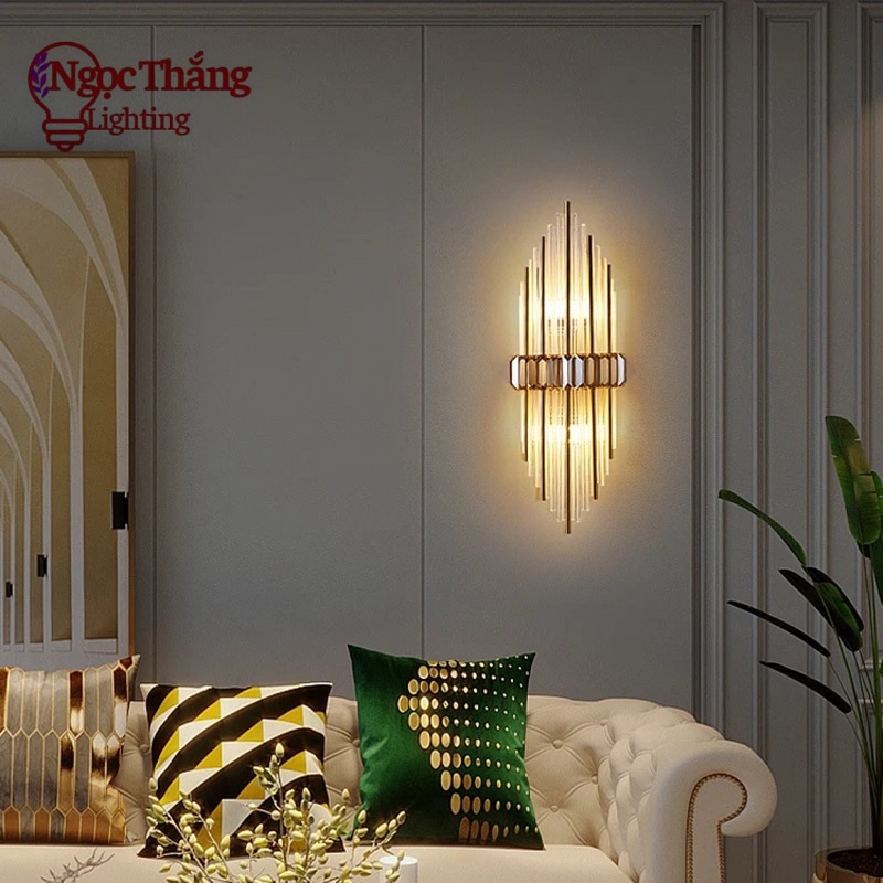 Đèn treo tường ốp tường trang trí phòng khách phòng ngủ Bảo Hành 24 Tháng 8W GT453 Ngọc Thắng - Image 15